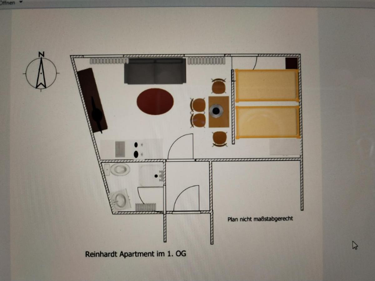 Ferienwohnung Rhede Im Og Bagian luar foto